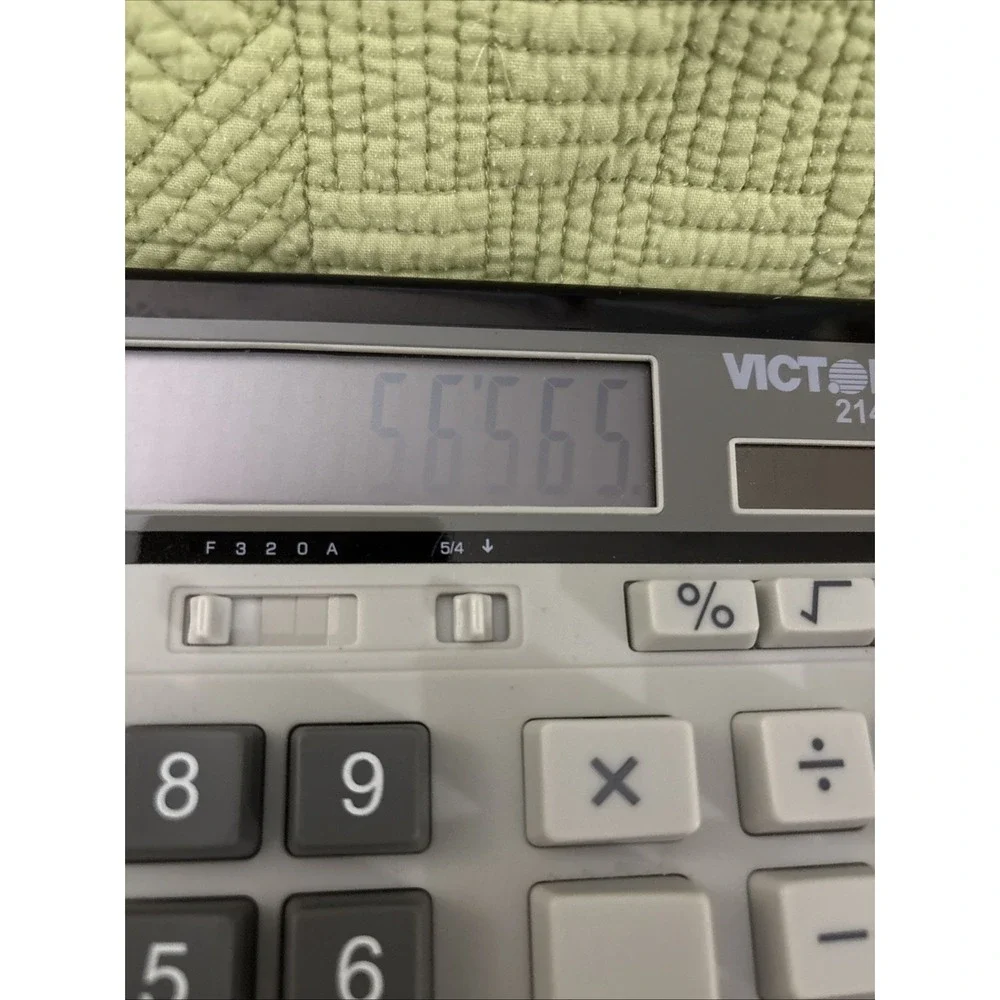 VICTOR 2140 Desktop Calculator Mini Basic 7.5 X 6.25